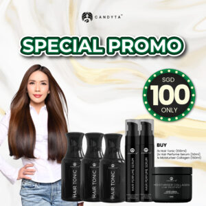 3 BOTOL TONIC  100ML + 2 SERUM 50ML + 1 BOTOL COLLAGEN